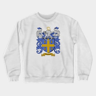 Johnson Family Name Crest Crewneck Sweatshirt